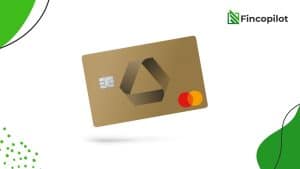 Abbildung einer GoldKreditkarte Commerzbank mit Mastercard-Logo auf weißem Hintergrund, dargestellt als Symbol für exklusive Vorteile und Premium-Finanzdienstleistungen.